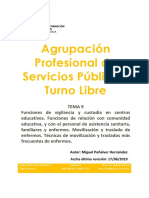 Tema 9. Funciones de Vigilancia y Custodia en Centros Educativos. Fu