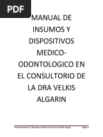 Manual de Insumos y Dispositivos Medico