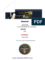 Réalisation Des Plans de BA Ferraillage Coffrage