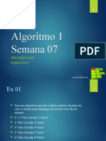 Semana 07 - Exercícios Escolha