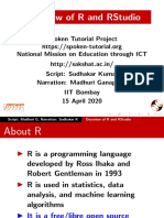 1.overview of R and RStudio