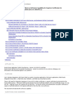 Frequently Asked Questions (Faqs) On Self Serve Capability For Keystore Certificates For Integration With Fusion Applications (Doc Id 2666592.1)