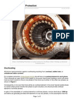 2.11 Stator Overheating Protection