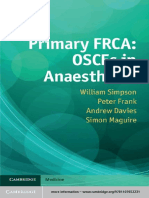 Primary FRCA - OSCEs in Anaesthesia (PDFDrive)