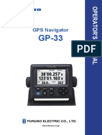 GP33 Operator's Manual