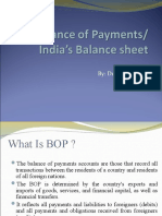 Balance of Payments