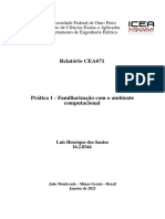 Relatório Processamento Digital de Sinais