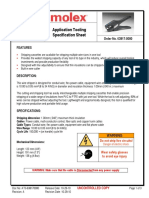 Application Tooling Specification Sheet: Manual Wire Stripper