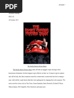 Rocky Horror Evaluation