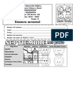 Examen Septiembre 6°