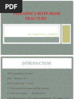 Pediatrics Both Bone Fracture and Galazzi Fracture