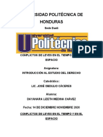 Conflictos de Leyes en El Tiempo y en El Espacio