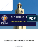 ECON 342 AE Model Specification and Data Problems 2021