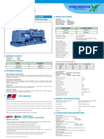 Vpower / Mtu Series 1500RPM / 50HZ / 400V Vpower / Mtu Series 1500RPM / 50HZ / 400V