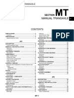 Manual Transaxle: Section