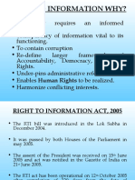 Right To Information Why?