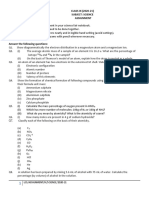 Class Ix - Science Holiday Assignment