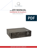 User Manual: Voltpaq-X2/X4 Amplifiers