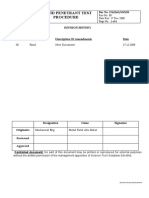 STS QAC SOP 009 - 01 Liquid Penetrant Test Procedure