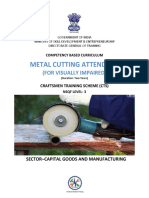 Metal Cutting Attendant (VI) - CTS1.2 - NSQF-3 - Compressed