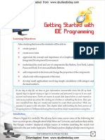 CBSE Class 11 Informatics Practices IDE Programming