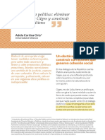 Corrupción Política - Eliminar El Anillo de Giges y Contruir Relatos Positivos