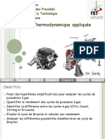 Cours de Thermodynamique Appliquée 5