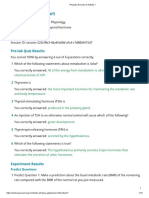 Physioex Lab Report: Pre-Lab Quiz Results