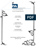 TAREA 1 Terapia Conductual