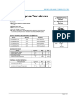 General Purpose Transistors NPN Silicon: LH8050PLT1G Series S-LH8050PLT1G Series