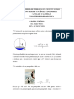 Lista de Exercício 1