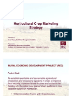 Horticultural Crop Marketing Strategy: Rural Economic Development Project (Red)