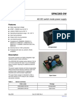 SPAC265-3W: AC-DC Switch Mode Power Supply