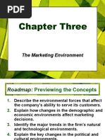 Chapter Three: The Marketing Environment