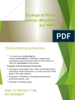 Ecological Waste Management