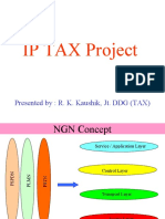 IP TAX Project: Presented By: R. K. Kaushik, Jt. DDG (TAX)