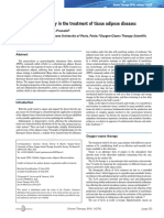 Oxygen-Ozone Therapy in The Treatment of Adipose Tissue