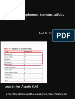 141 - Leucemies, Lymphomes, Tumeurs Solides