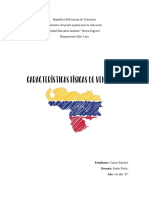 Características Físicas de Venezuela