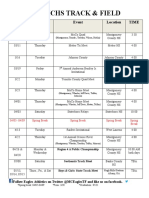 2021 Mchs Track Schedule