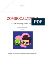 Zombocalypse 2: 2D Side-Scrolling Zombie Shooter