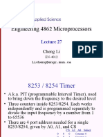 Engineering 4862 Microprocessors: Cheng Li