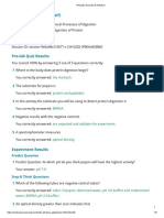 Physioex Lab Report: Pre-Lab Quiz Results