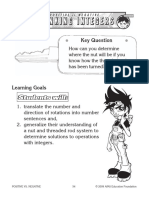 Key Question: Positive vs. Negative 54 © 2009 AIMS Education Foundation