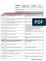 Inspection & Testing Requirements Scope:: Test and Inspection Per