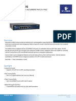 Ex38000 Series: Industrial Web-Smart 5-Port 10/100base Poe (4 X Poe) Ethernet Switch