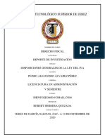 Investigación - Disposiciones Generales de La Ley Del IVA