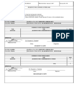 Request For Course/S Overload: Ar. Venecio P. Codia Dr. Reynato A. Gamboa Dean Registrar