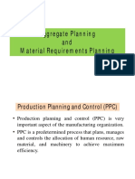 Aggregate Planning and MRP