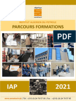 Catalogue Parcours de Formations Longues Durées IAP 2021